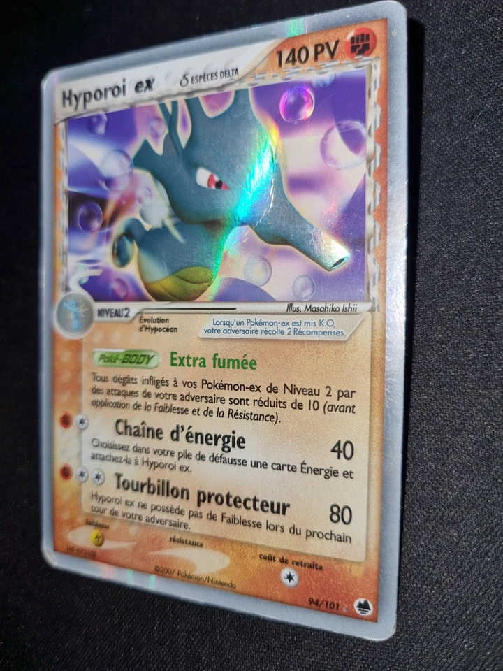 Carte Pokémon HYPOROI EX 94/101 DF - EX Île des Dragons FR - Photo 2/4