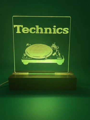 Technics SL-1200M3D Quartz Direct Drive Turntable LED Sign