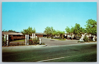 #ad Sunnyvale California Benbow#x27;s Fairoaks Mobile Park on Ahwanee Vintage Postcard $4.95