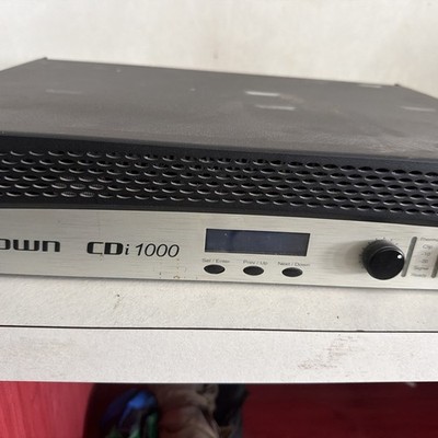 Crown CDi 1000 Power Amplifier Short From Power Supply Screen Flicker Used
