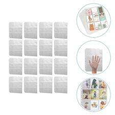 20Pcs Photo Album Sleeves for Postcards and Photos Protection