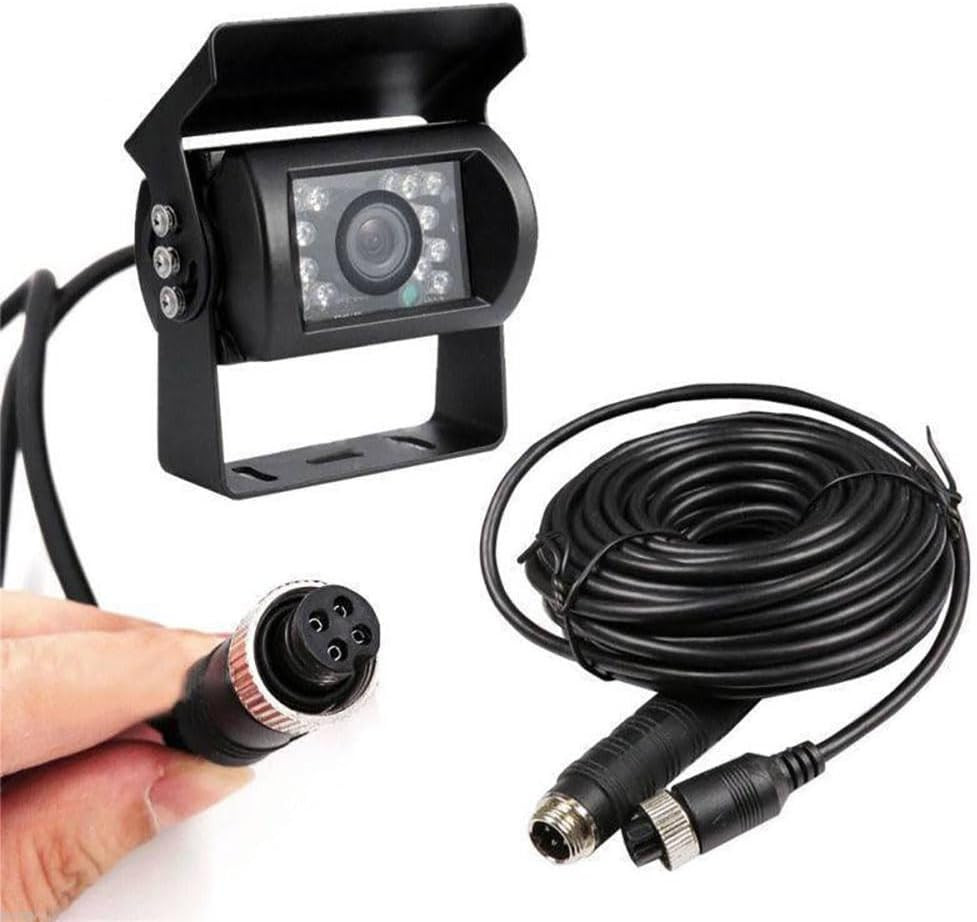 Telecamera Posteriore 4 Pin 18 IR Impermeabile Visione Notturna Camion