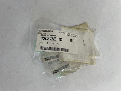 Genuine Subaru 42037AE110 Clamp Retainer X3