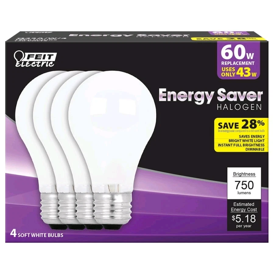 Feit Electric A19 43w Medium Base Frosted 16-pk - Image 3 of 4