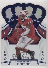 2020 Panini Chronicles Draft Picks Crown Royale Mirror Blue Quintez Cephus 08rj