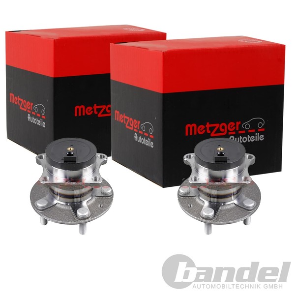 2X Metzger RADLAGER-SATZ Hinten Passend FÜR Mazda 6 CX-7 Links+Rechts | WM 2277-image