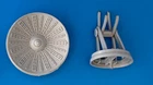 STAR WARS VINTAGE 1979 KENNER MILLENNIUM FALCON PART RADAR DISH
