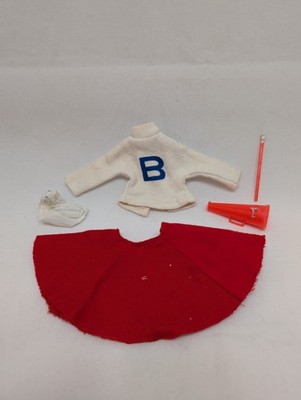 Vintage Fab-Lu Babs Hip Hip Hooray! Cheerleader Barbie Clone Hong Kong 1960s