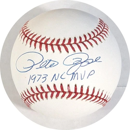 Pete Rose Autographed NL Coleman Baseball (1973 NL MVP) JSA CK 72967