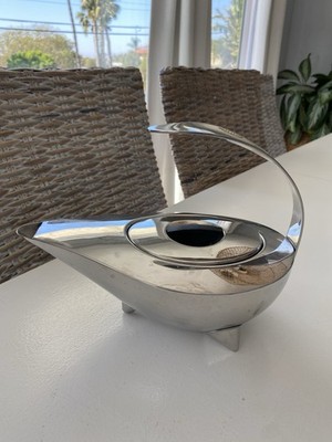 Bodum Aladdin Lamp Teapot C Jorgensen Denmark Stainless Steel