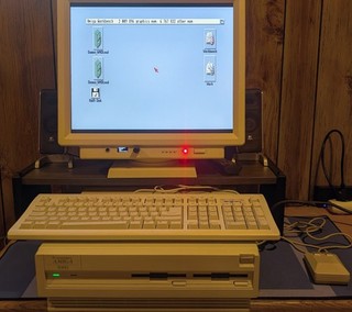 Commodore Amiga 3000 Computer 68060 / A3660 8gb CF HDD 2x Floppy Buddha Flash
