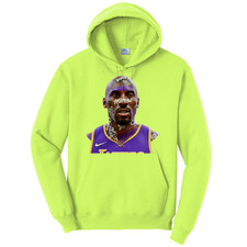 NEW Art Society KB LEGEND GRAFFITI NEON YELLOW Hoodie SMALL-4XLARGE MADE IN USA