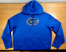 Florida Gators Hoodie Mens Large Blue Adult Nike Hooded Sweatshirt Lightweight