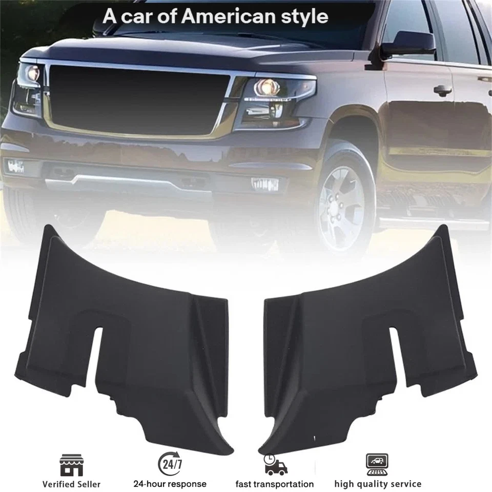 2x Windshield Wiper Cowl End Air Inlet Panel For Chevy Avalanche GMC Yukon 07-14 Foto 4 de 4