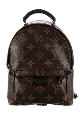Louis Vuitton Palm Springs Backpack Mini Brown Canvas