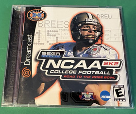NCAA College Football 2K2: Road to the Rose Bowl (Sega Dreamcast) ✅ excellent