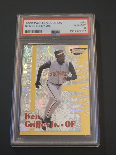 2000 Pacific Revolution Ken Griffey Jr #41 PSA 8