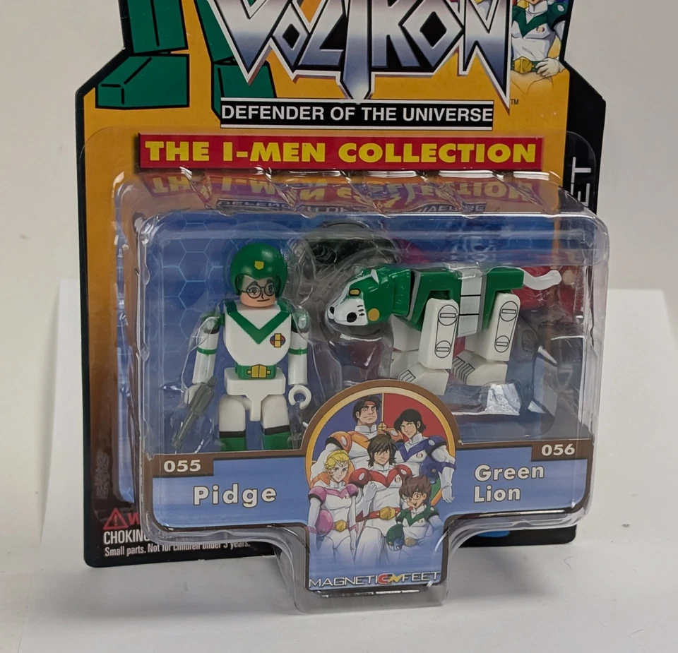 Toynami I-Men Voltron Defender of the Universe Pidge & Green Lion Packaged - Image 2 of 3