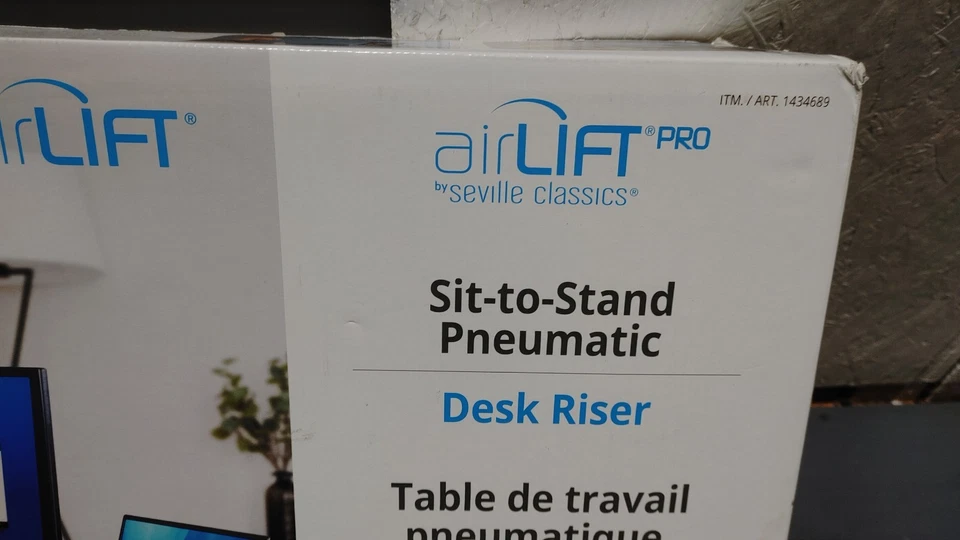 Seville Classics AirLift PRO пневматическая настольная подставка - Изображение 3 из 4