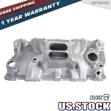 SBC Intake Manifold 2701 Performer EPS Dual Plane For Small Block Chevy 55-86 V8