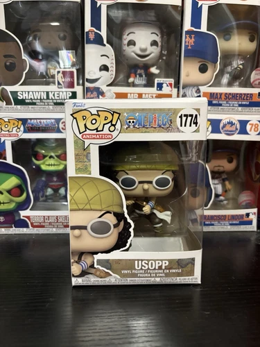 Funko Pop! Animation: One Piece - Usopp #1774 - Figure & Box (Opened)