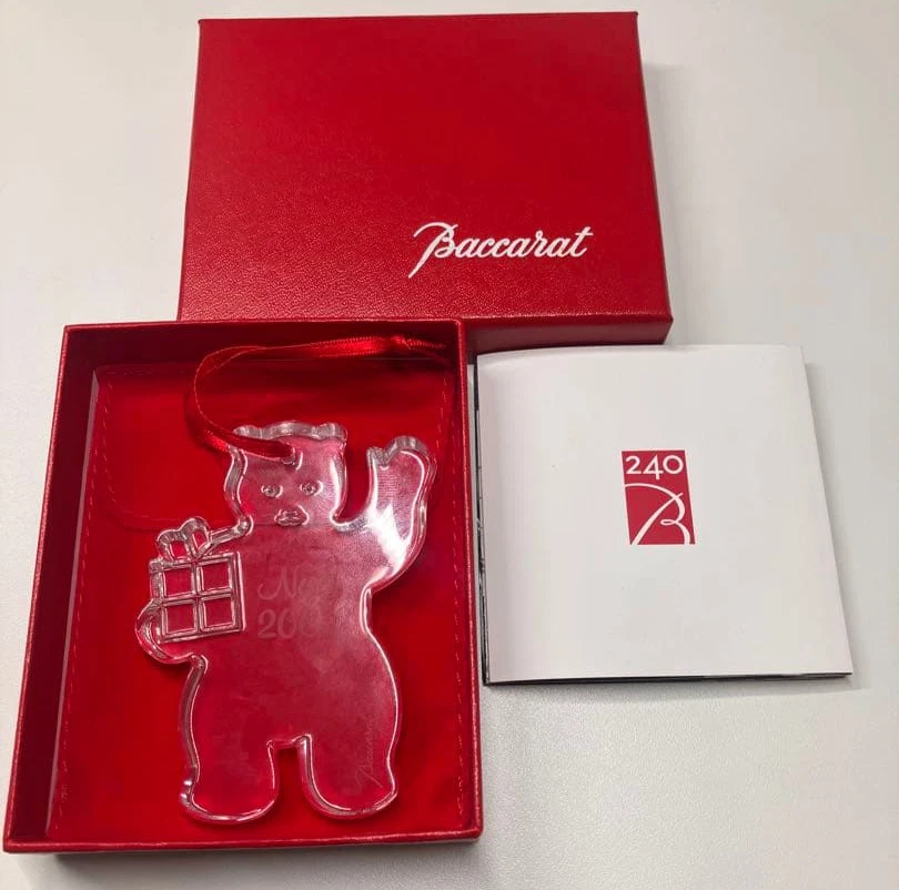 Baccarat Seasonal Ornaments for sale | eBay