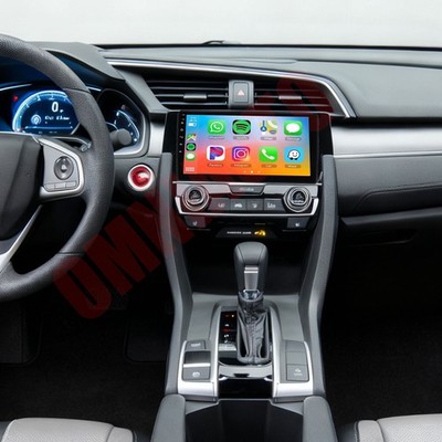 64G For 2016-2020 Honda Civic Apple Carplay Car Stereo Radio GPS WIFI Android 15