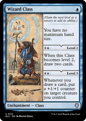 1x Wizard Class - Commander: Bloomburrow - NM  -  MTG