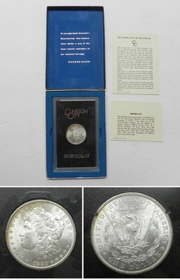 GSA20  1883-CC GSA Morgan Dollar Choice/Gem BU, Box and COA