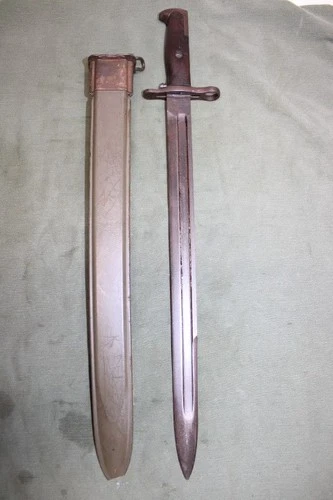 US Military WW1 1918 M1 Springfield 03A3 Uncut BAYONET ORIGINAL 16 INCH SA JK31