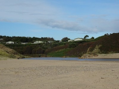 Photo A2 The Stream at Brittas Bay, County Wicklow The Cedars The stream c2016
