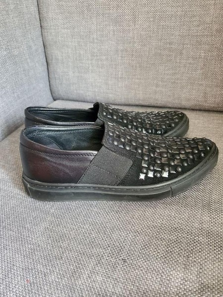 Women Tosca Blu Loafers Black Suede 36