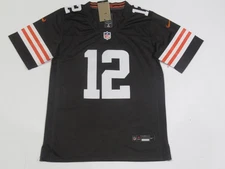 Shedeur Sanders #12 Cleveland Browns OnField Men's Jersey Brown