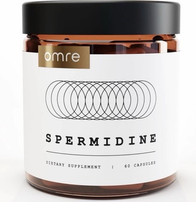 Omre Spermidine Wheat Germ Extract Dietary Supplement 60 Capsules