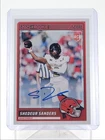 SHEDEUR SANDERS 2025 SCORE ROOKIE AUTOGRAPH FOOTBALL BROWNS RC AUTO Q0895