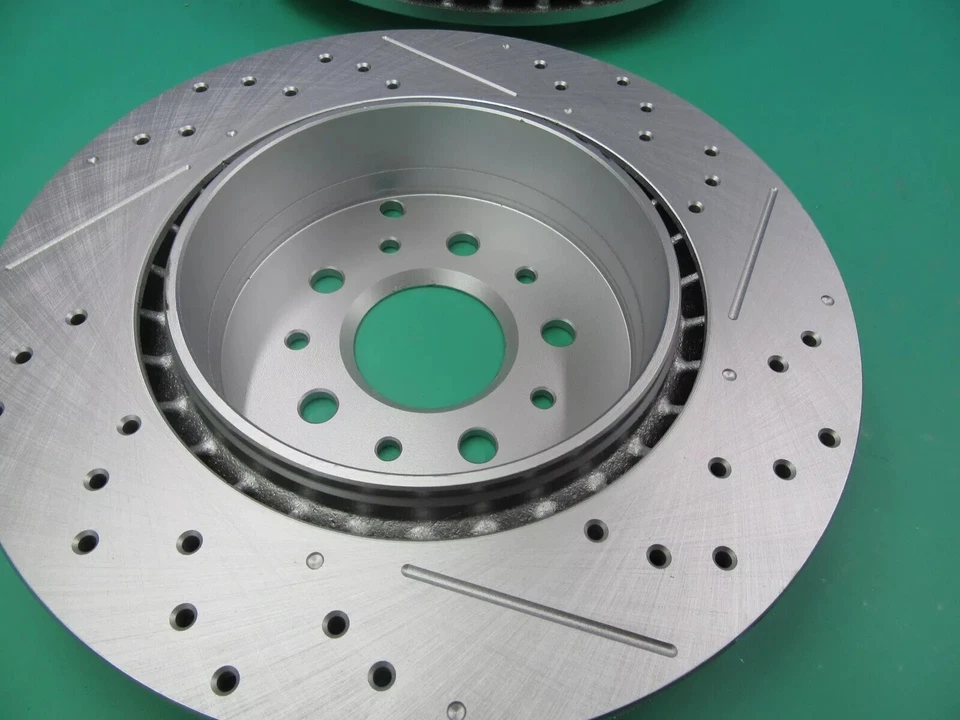 Maserati Granturismo Gt Gran Turismo Quattroporte Front & Rear Brake Pads Rotors - Image 2 of 4