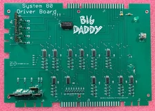 Big Daddy Driver Board for Gottlieb System 80 80A 80B pinball machines