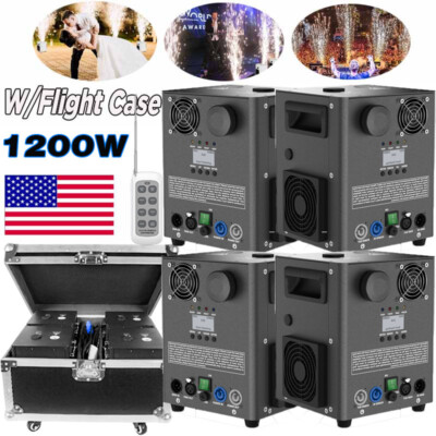 #ad 1200W Cold Spark Machine Stage Effect DMX Firework Machine DJ Event Club Wedding $456.71