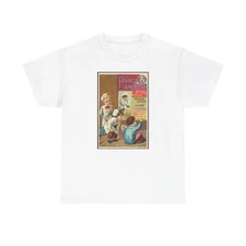 Vintage Advertising Franco American Unisex Tee, Retro Graphic Tshirt, Classic