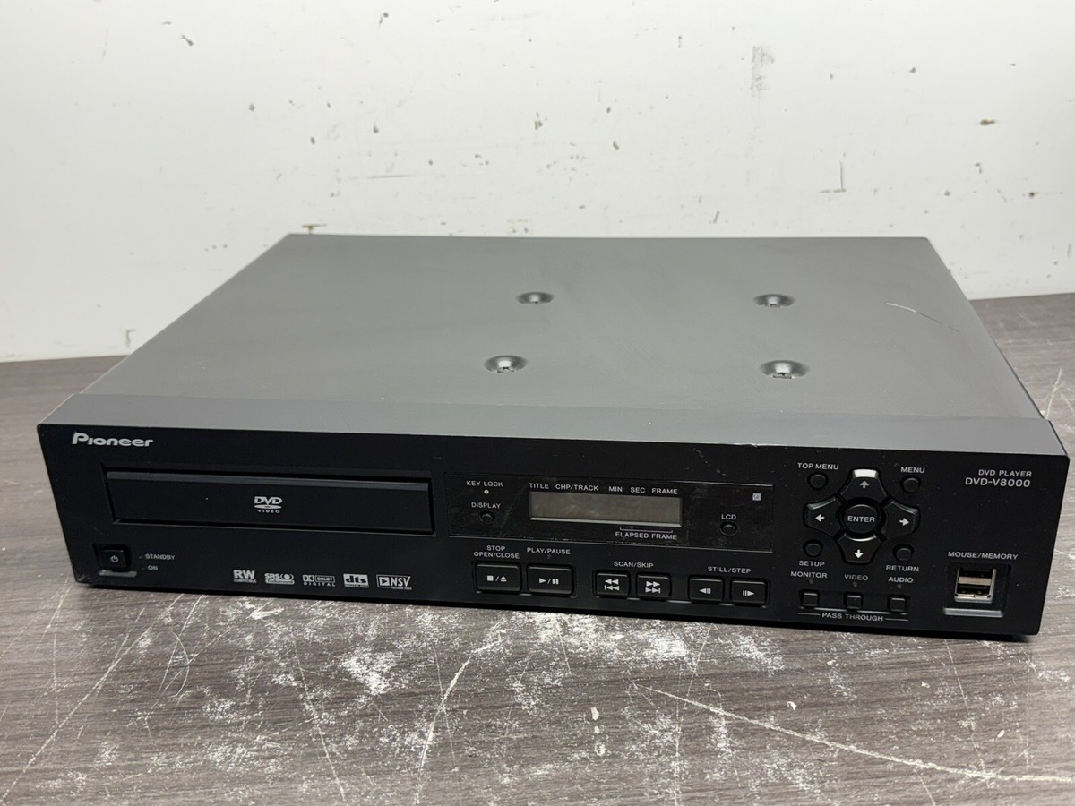 Pioneer 業務用DVDプレーヤー DVD-V8000 DVD-V8000｜DVD｜イベント映像事業｜映像センター