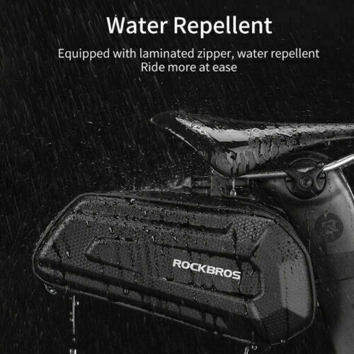 ROCKBROS Waterproof MTB Bike Saddle Bag Under Seat 3D Hard Shell Bicycle Bag - Picture 6 of 12