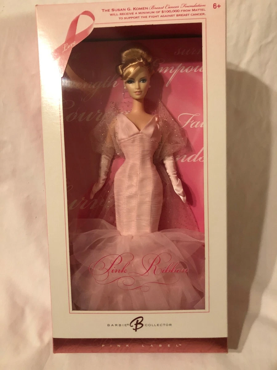 Pink Ribbon Barbie Doll The Susan G Komen MINT Condition NRFB eBay