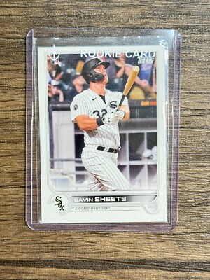 2022 Topps Series 1 GAVIN SHEETS ROOKIE CARD #12 (RC) White Sox Padres