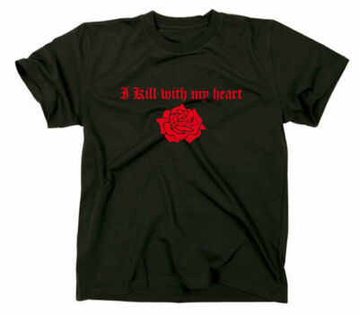 I Kill With My Heart T-Shirt Der dunkle Turm Dark Tower Revolvermann Gunslinger