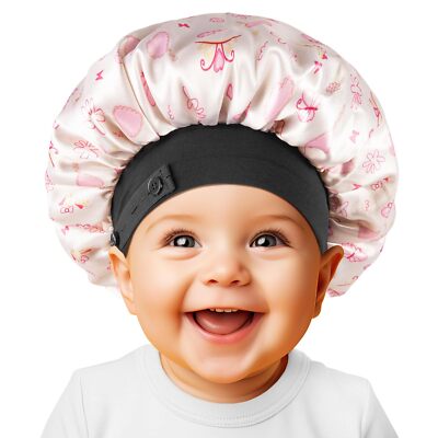 Baby Bonnet Boy PCS Satin Baby Bonnet Fo Sleeping Silk Sleep Cap