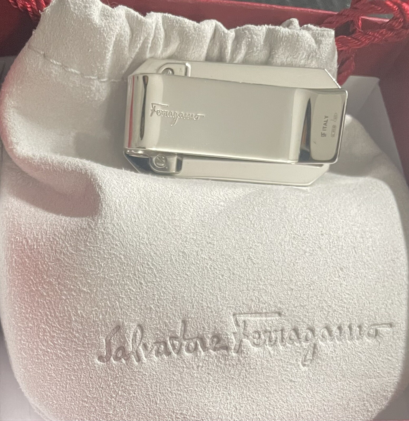 ferragamo money clip