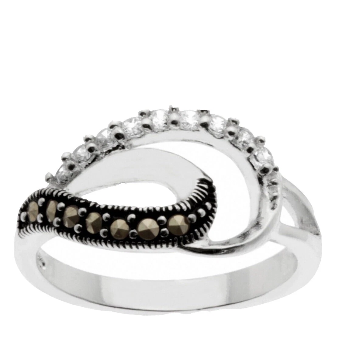 Marcasite Silver Plated Fashion Jewelry