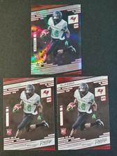 (3) 2021 Panini Prestige Astral/Base Jaelon Darden RC # 281 Tampa Bay