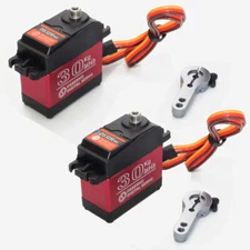 2X DS3230 30kg HIGH-SPEED Waterproof Metal Gear Digital RC Car Servo
