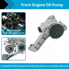 Front Engine Oil Pump Suitable for Hyundai iLoad iMax Kia Sorento 2.5L Diesel